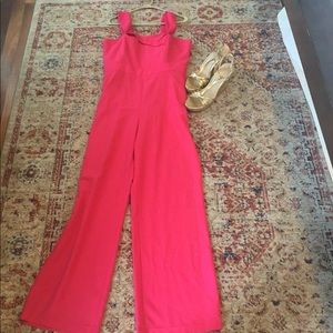 Hot pink jumpsuit 😍